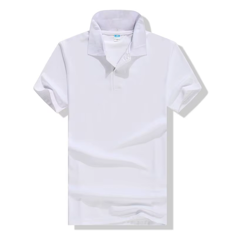 Polo de sport à manches courtes, nouveau style, avec logo personnalisé en fibre de polyester, adapté