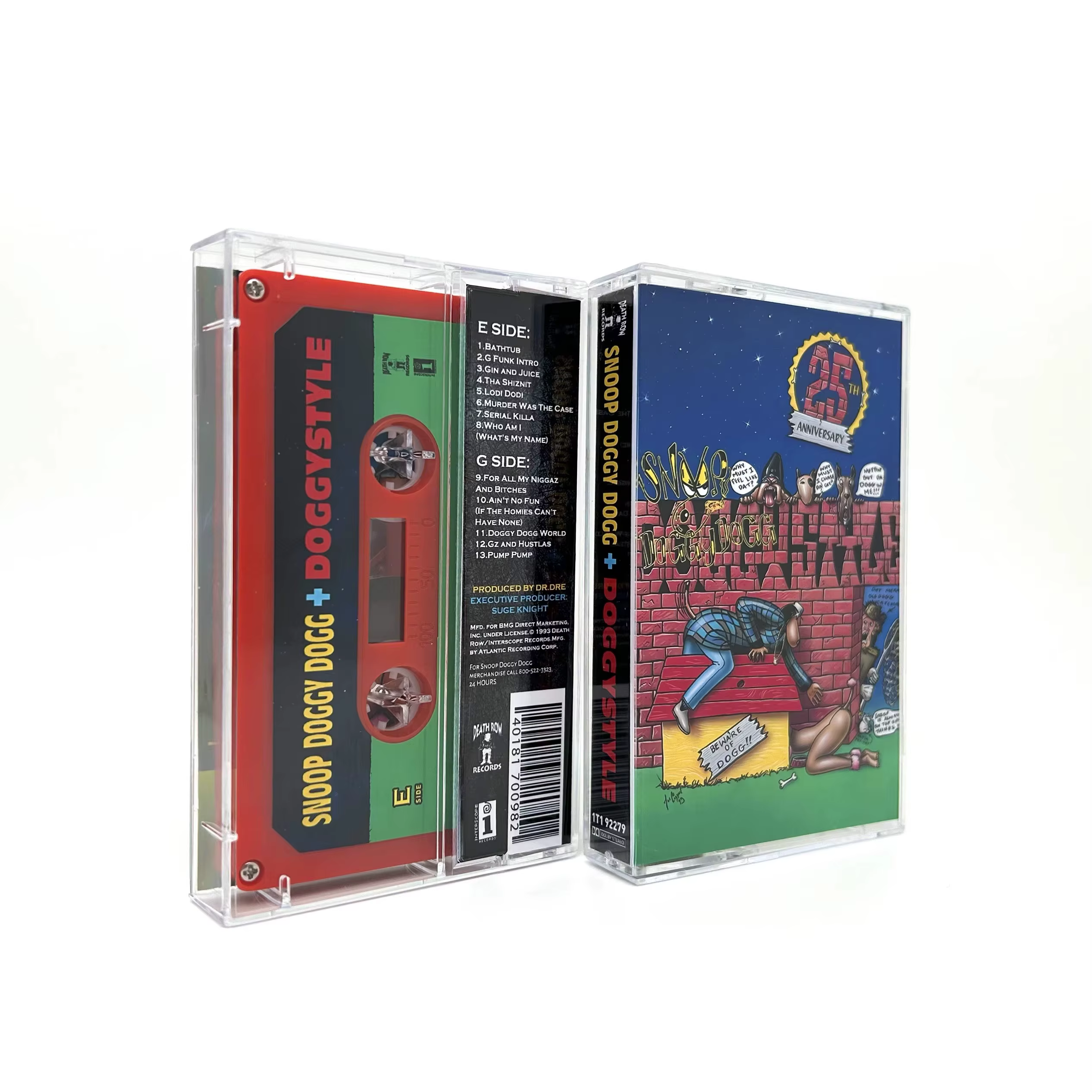 G-Funk Snoop Dogg bande musicale Doggystyle Album Gin et Jus Cassettes Cosplay baladeur voiture enre