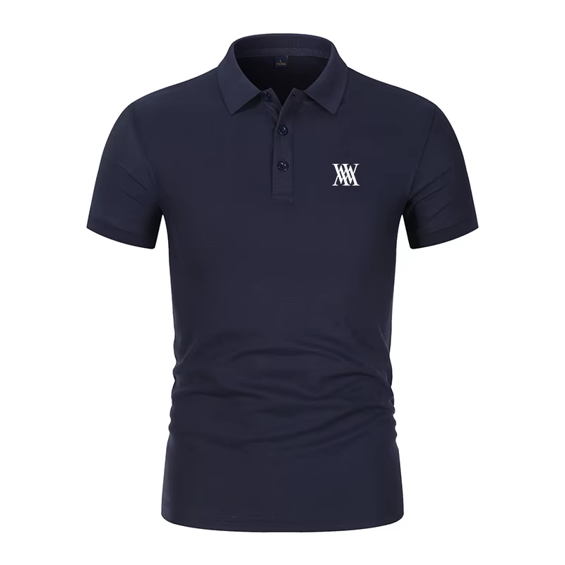 Polo homme à col rabattu anti-gonflement, mode décontractée et professionnelle, polo slim fit, nouve