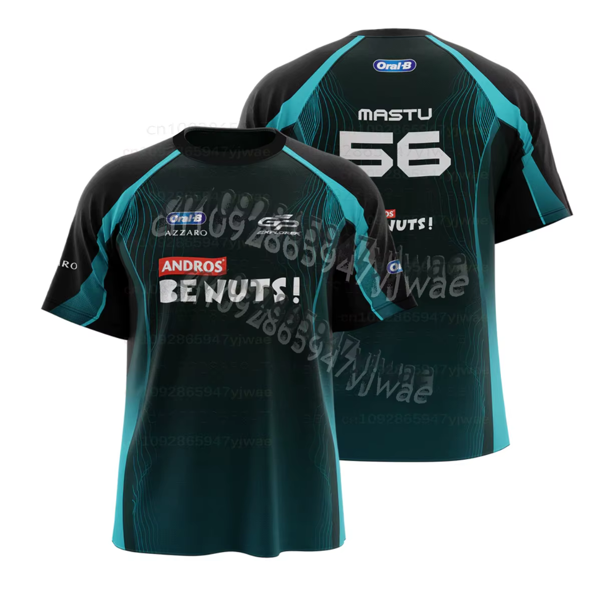 T-shirts décontractés d'été respirants à col rond et manches courtes pour hommes et femmes, uniforme