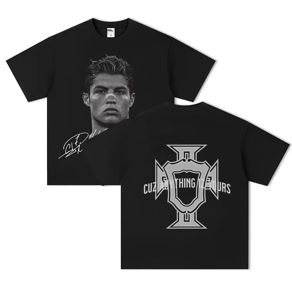 T-shirt à manches courtes imprimé Neymar Star du football américain pour femme – Vêtement athleisure