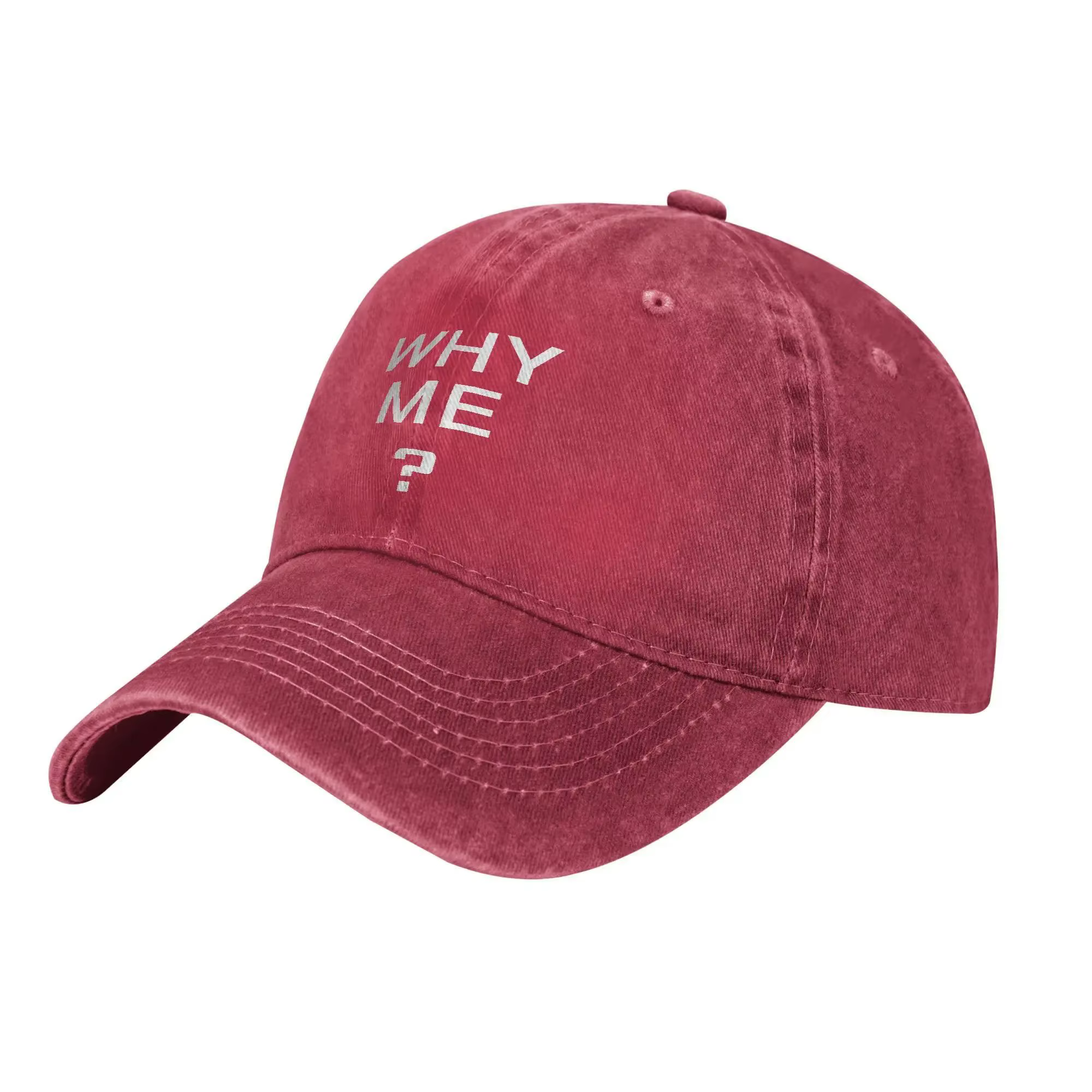 Casquette de Baseball Why Me Death Stranding Game, couvre-chef Vintage en coton vieilli pour hommes 