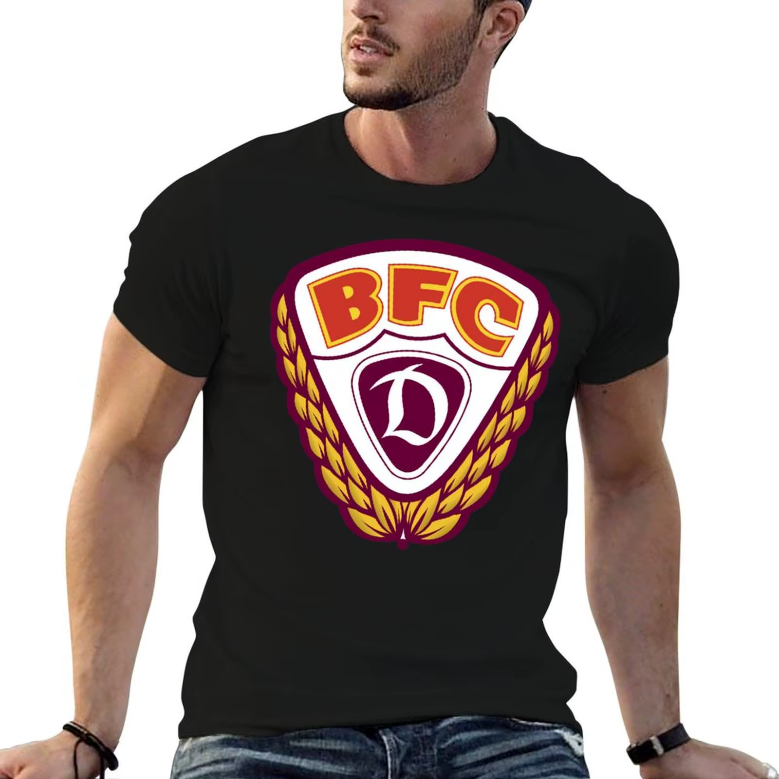 Bfc Dynamo Berlin Design # T-shirt f85, t-shirts amusants, t-shirts en coton, t-shirt en coton de cr