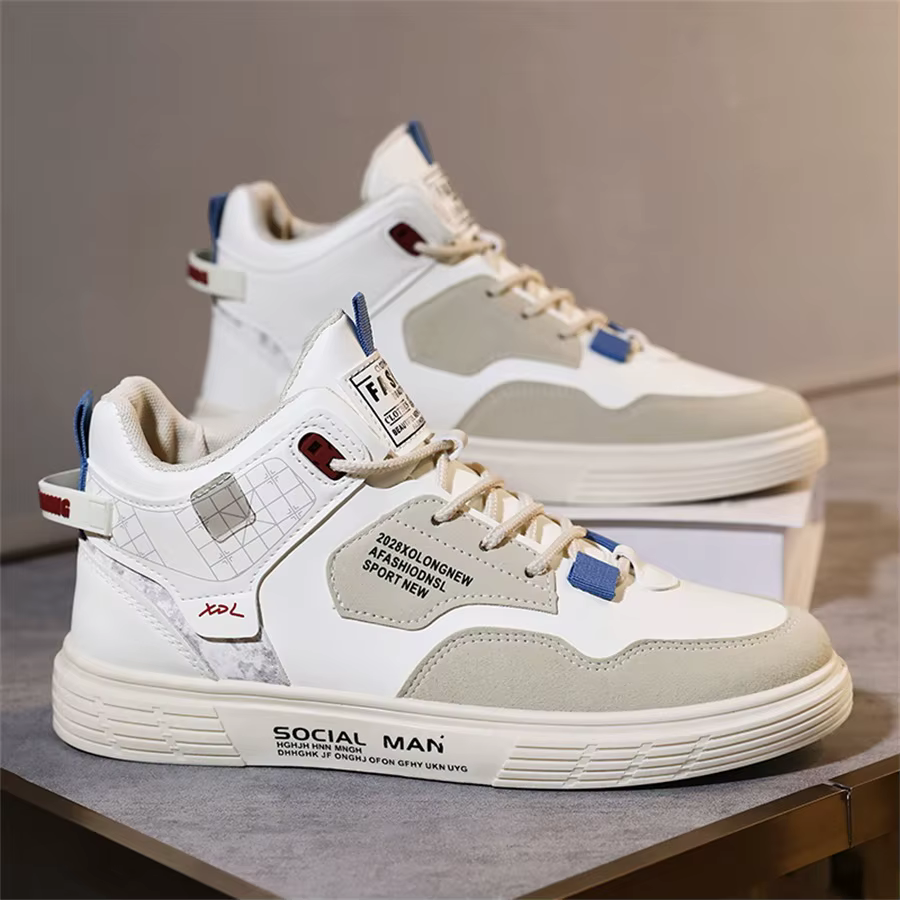 Chaussures de sport décontractées pour hommes, antidérapantes, bonne adhérence, chaussures de skate 