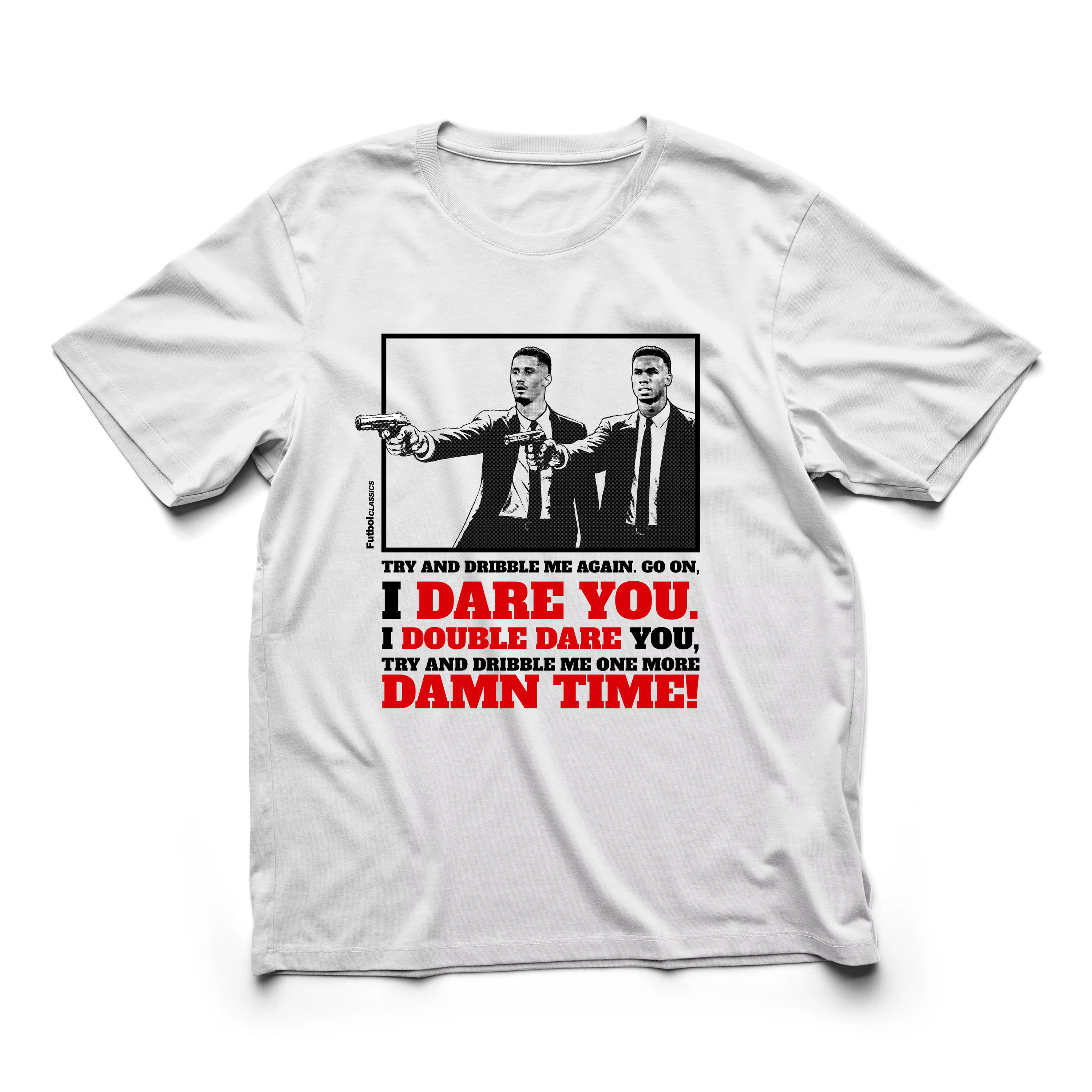 William Saliba & Gabriel Magalhães Pulp Fiction Style t-shirt Arsenal angleterre t-shirt Arsenal che