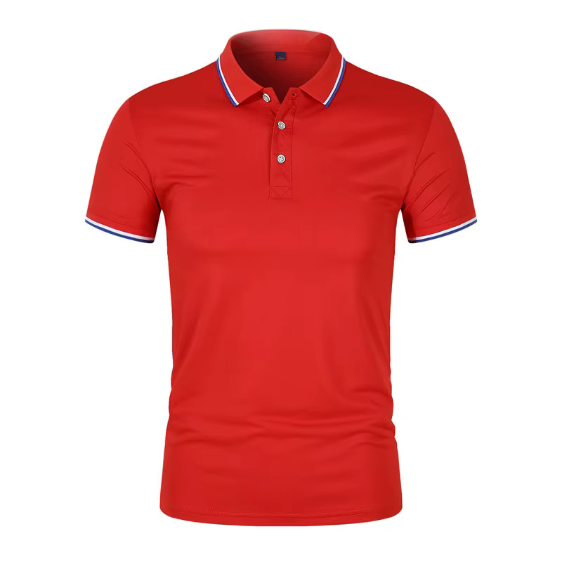 Polo d'été à manches courtes pour hommes et femmes, logo imprimé personnalisé, nom brodé, sport de s