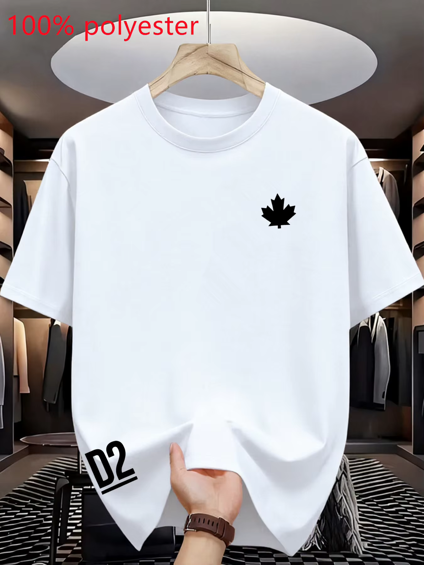 T-shirt de course pour hommes, haut fin imprimé, à séchage rapide, à manches courtes, respirant, pou