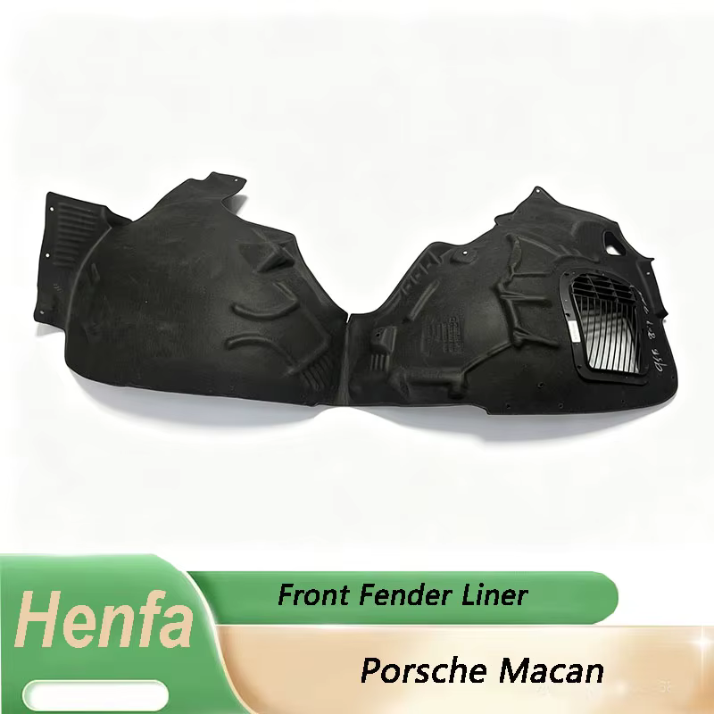 Henfa flambant neuf 1 pièces garde-boue de doublure de garde-boue avant avec filet droit 95B809962E 