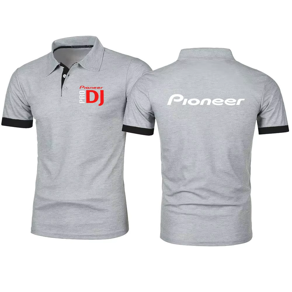 Polo Homme Homme DJ Pioneer PRO Manches Courtes Sportif Été Y-Jgreeting Taille S-8XL