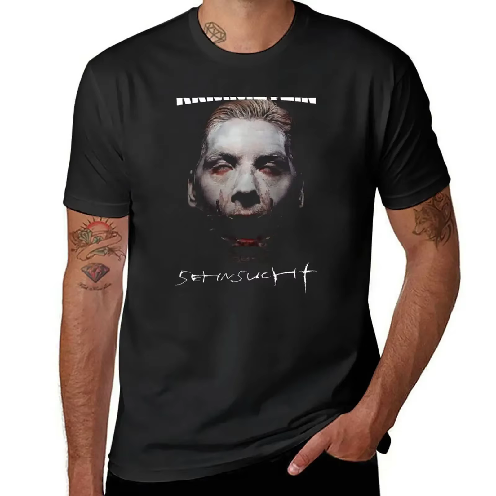 T-shirt Anime Sweat pour un garçon et des hommes, Camiseta Sehnsucht us.com ider, Ram02