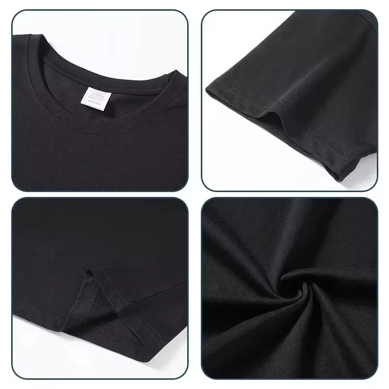 2025 été strass motif drôle T-Shirts quotidiens hommes et femmes Simple bloc de couleur polyvalent g