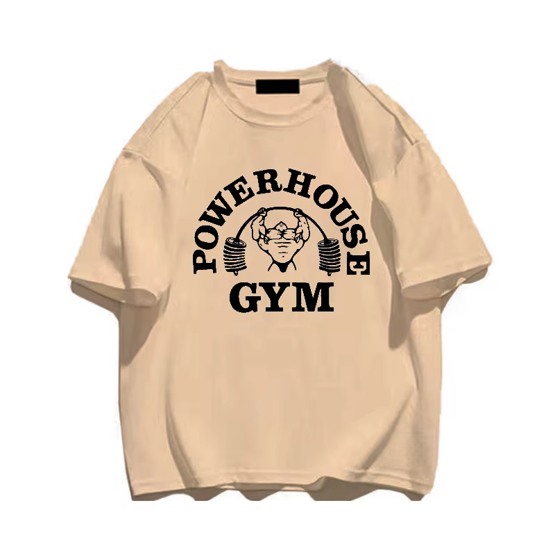 T-shirt imprimé graphique pour hommes et femmes, T-shirt de sport d'été, 100 coton, respirant, haute