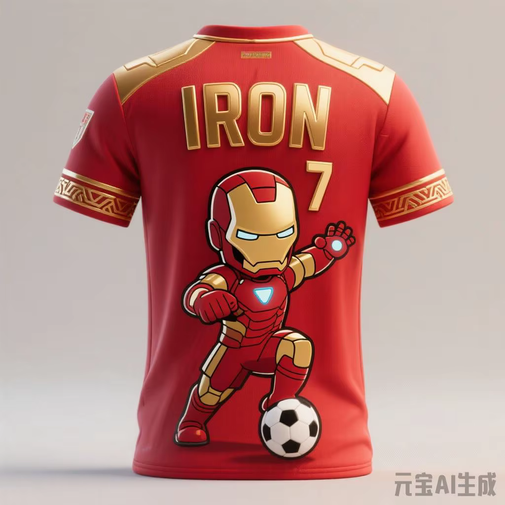 T-shirt imprimé en 3D de Marvel Iron Man pour enfants, garçons et filles, haut de sport respirant à 