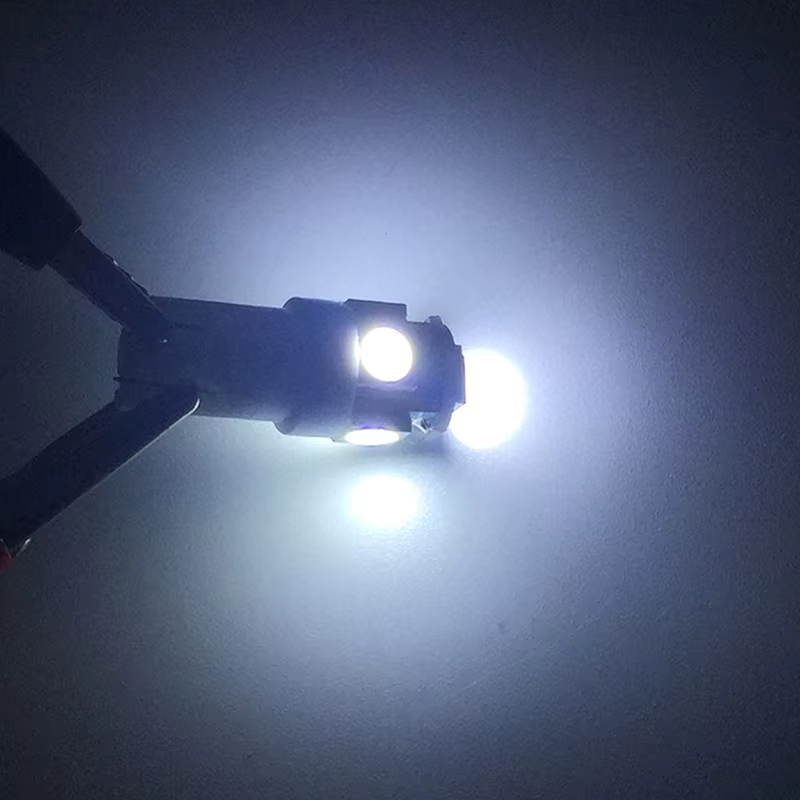 Ampoules LED T10 W5W, 10/20/30/50 pièces, pour intérieur de voiture, dôme, cartes, lecture, porte, c