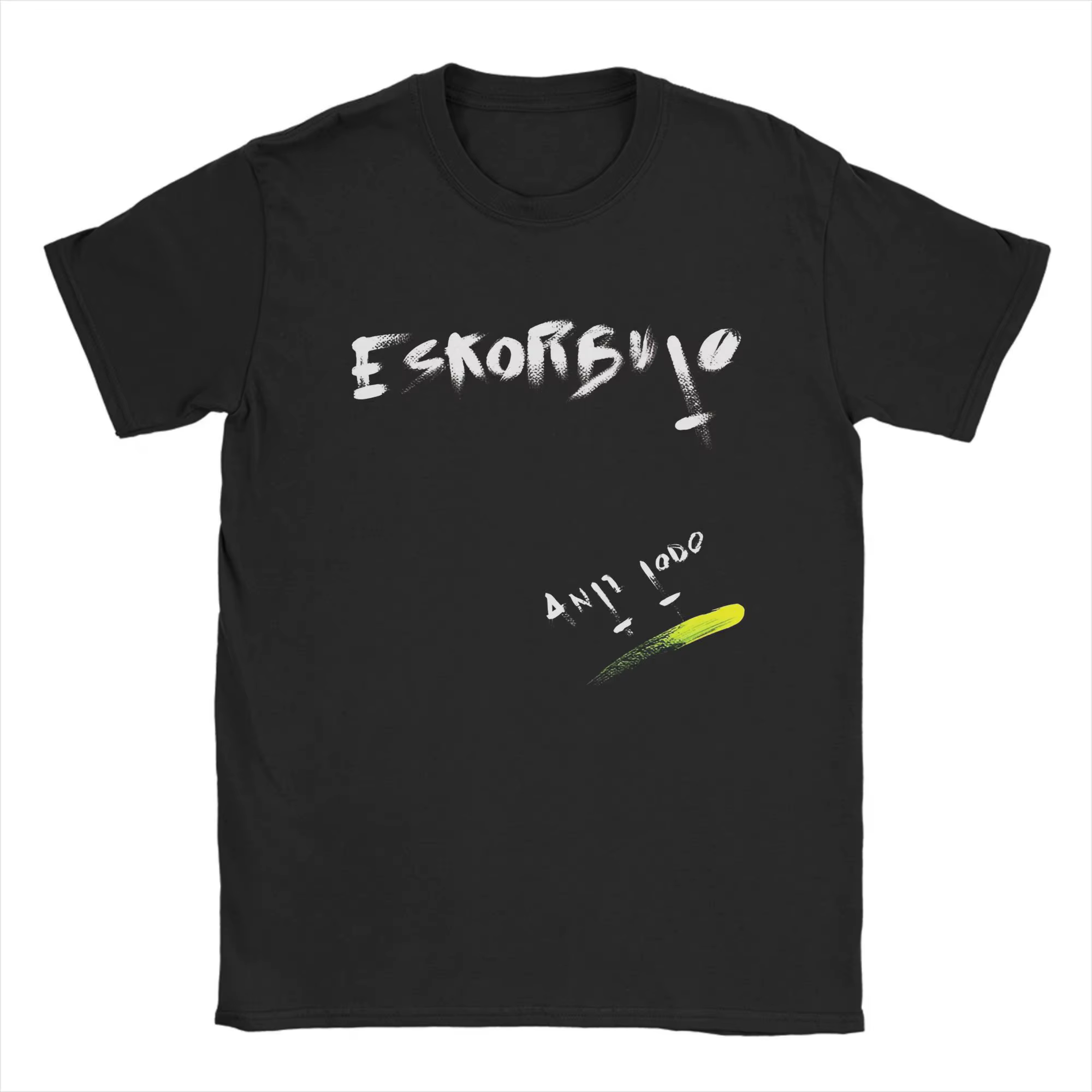 Eskorbuto Antitodo Album Punk Band T-Shirt hommes musique Vintage coton t-shirts col rond à manches 