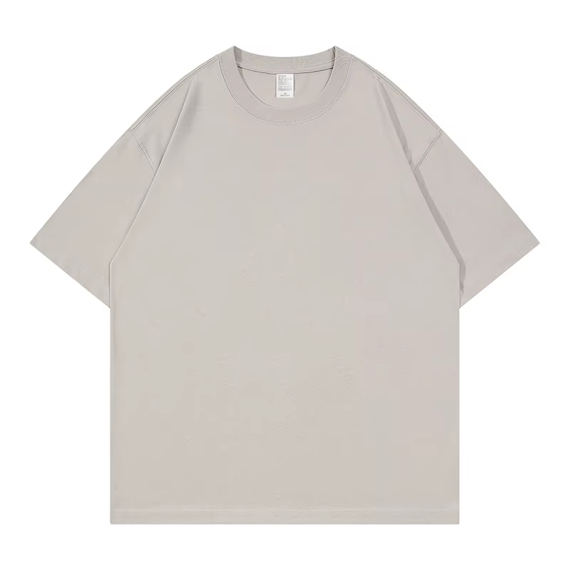 T-Shirt surdimensionné 100% coton, Logo personnalisé, Design décontracté pour hommes et femmes, T-Sh