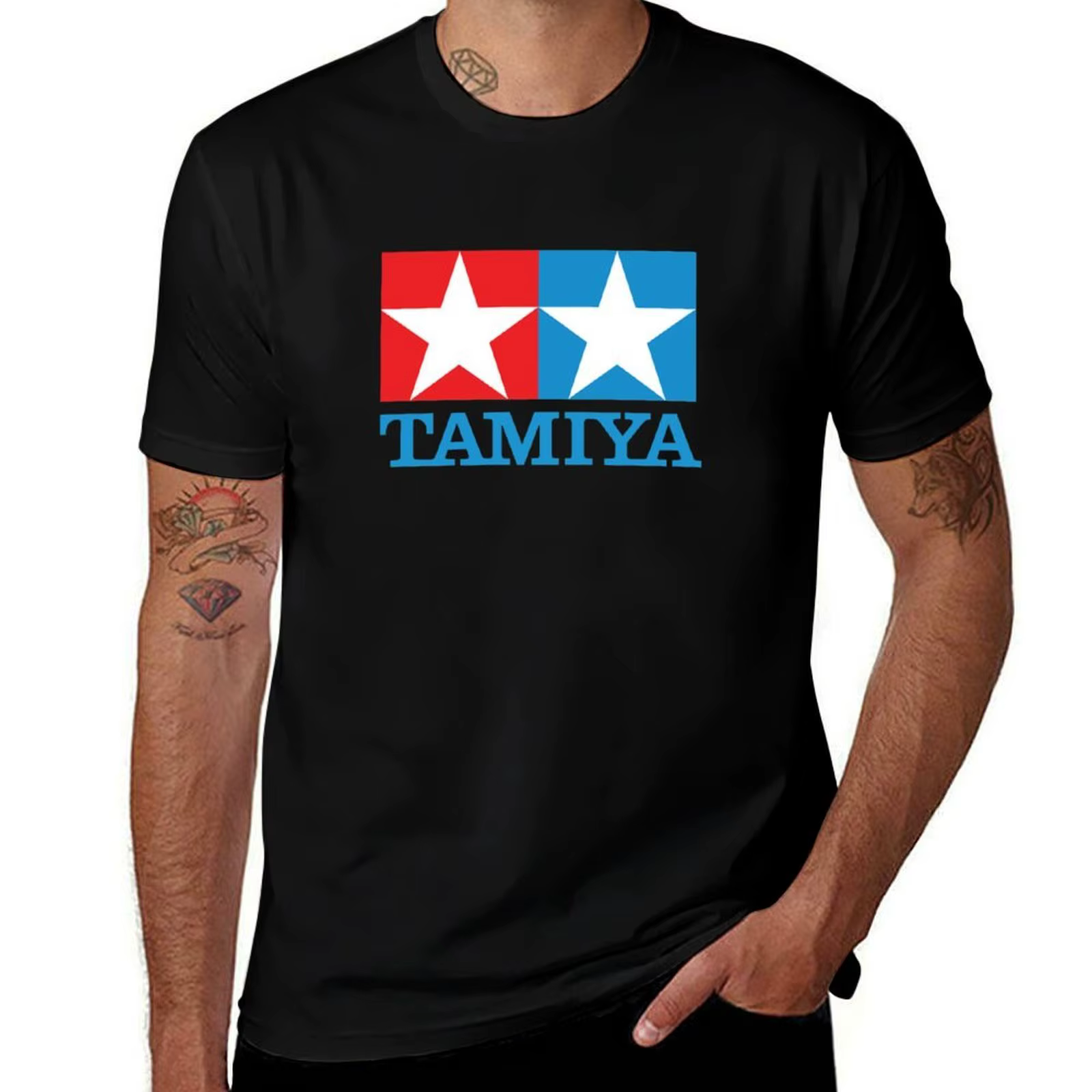 BEST-SELLER-Tamiya Logo marchandise T-Shirt essentiel T-Shirt t-shirts pour homme coton doux homme T