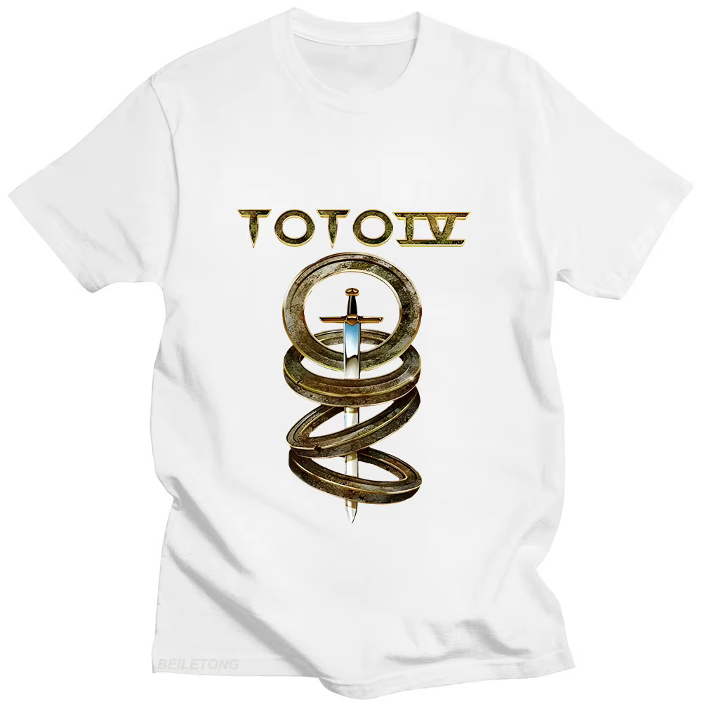 TOTO IV-T-shirt à Manches Courtes en Coton, Vêtement Confortable, Gothique, Punk, Hip Hop, Grunge, a