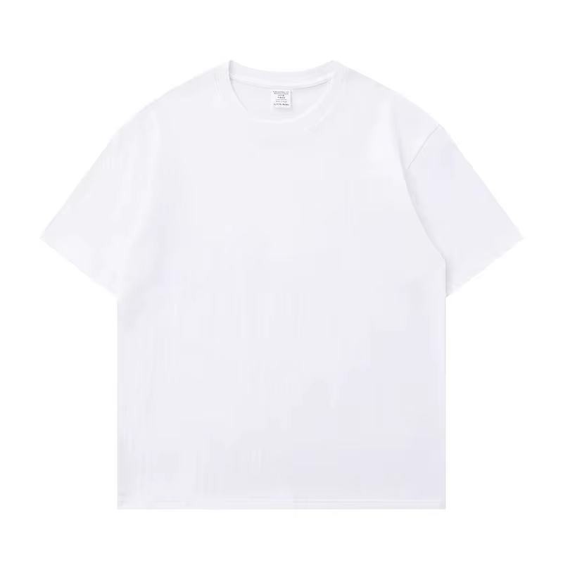 T-shirt personnalisé DTG imprimant votre conception 300GSM coton lourd surdimensionné hommes T-shirt