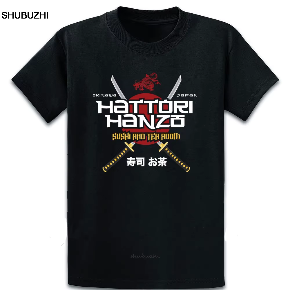 T-shirt Hattori Hanzo personnalisé motif graphique de base Style d'été tendance Tee-shirt taille sur