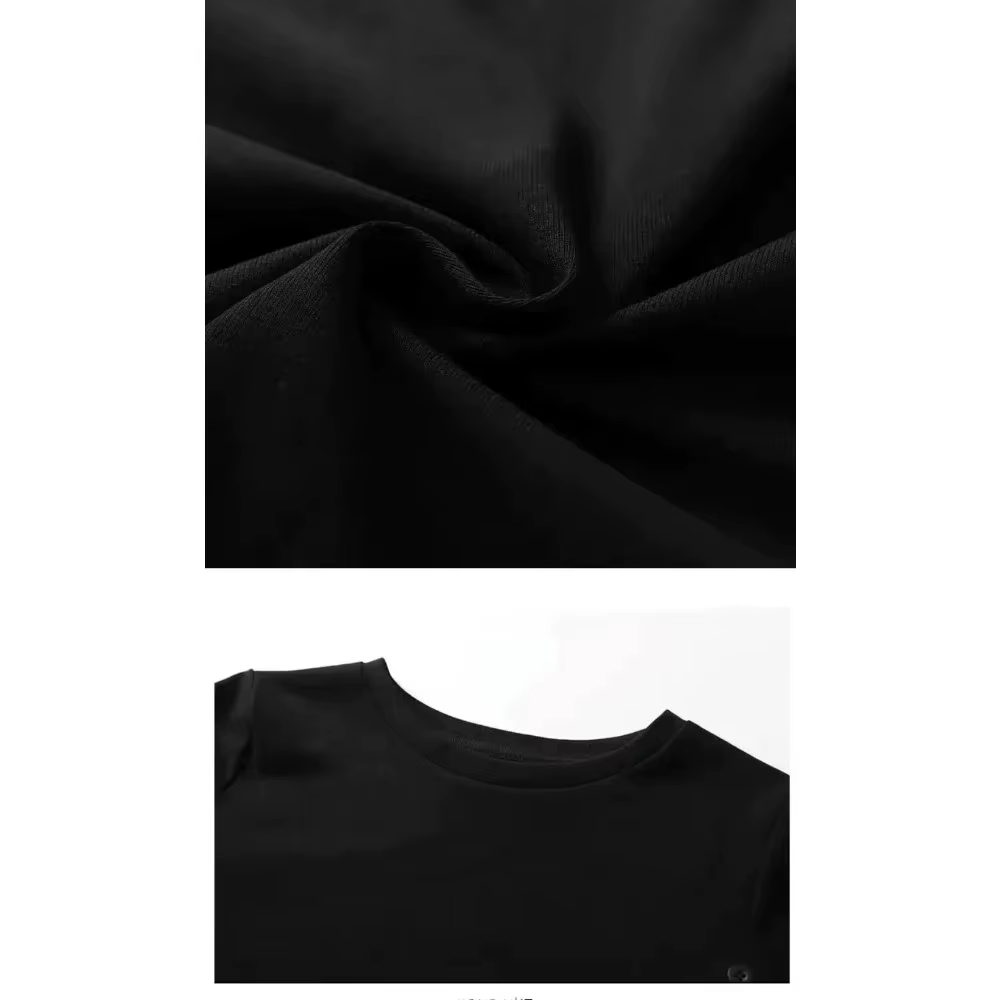 T-shirt en coton vêtements d'été France rappeur Jul rien hommes femmes manches courtes surdimensionn