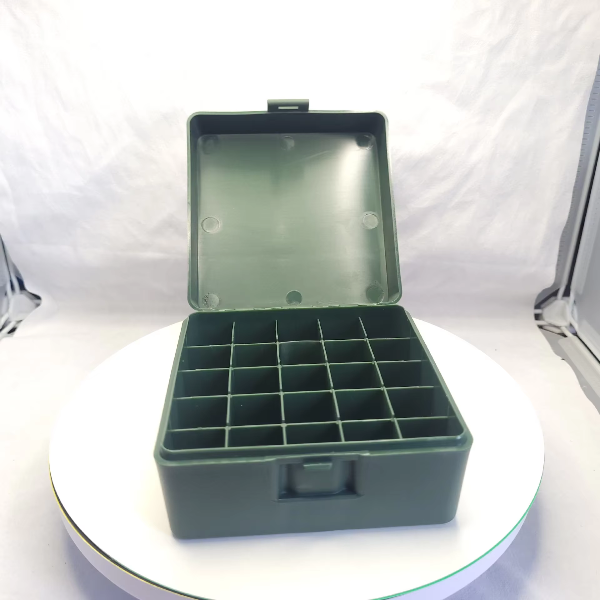Boîte à cartouches tactiques à 25 cartouches, support de coque de balle rabattable, boîte à munition