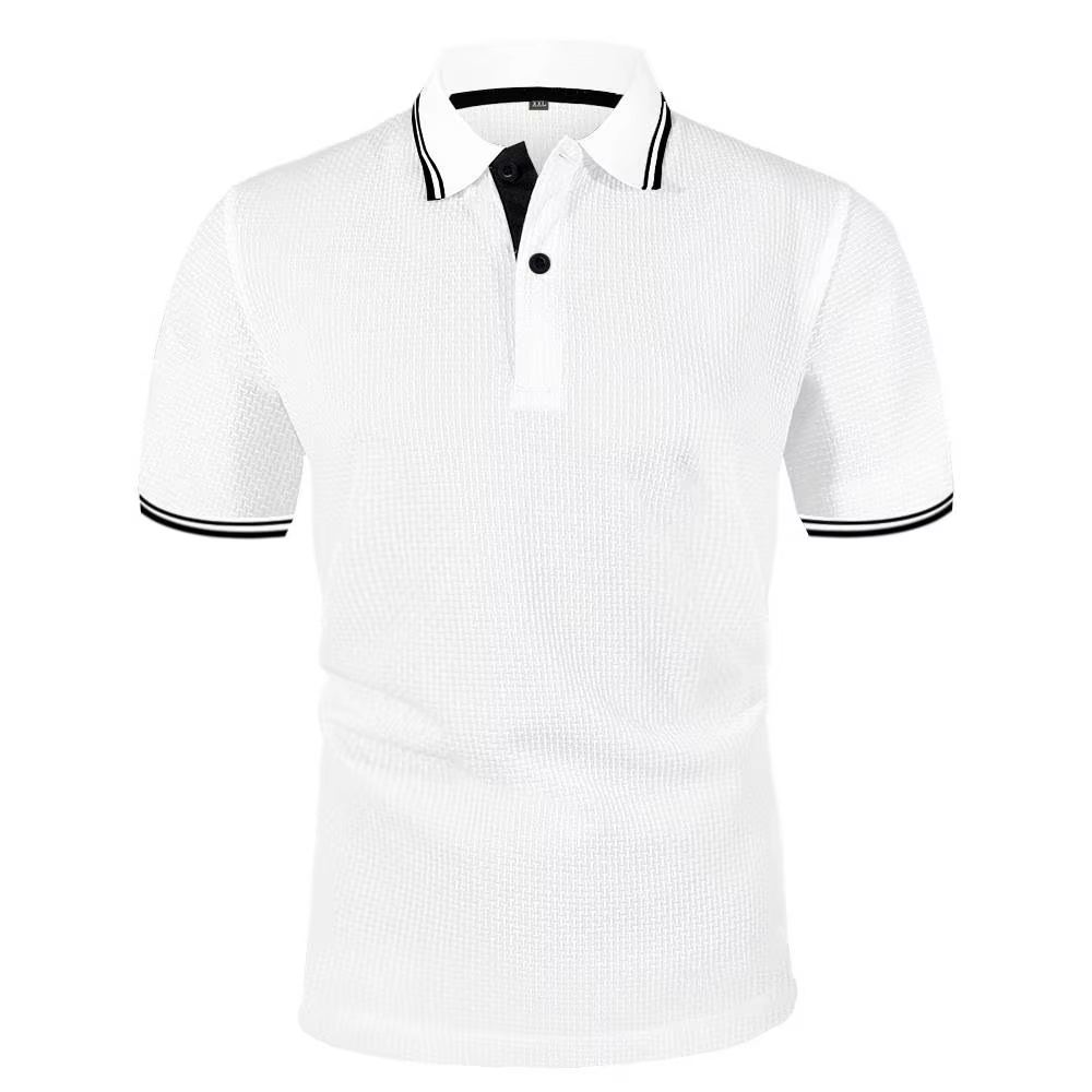 Polos Africa Twin Crf motos t-shirt glace soie hauts élastiques doux confortable revers manches cour