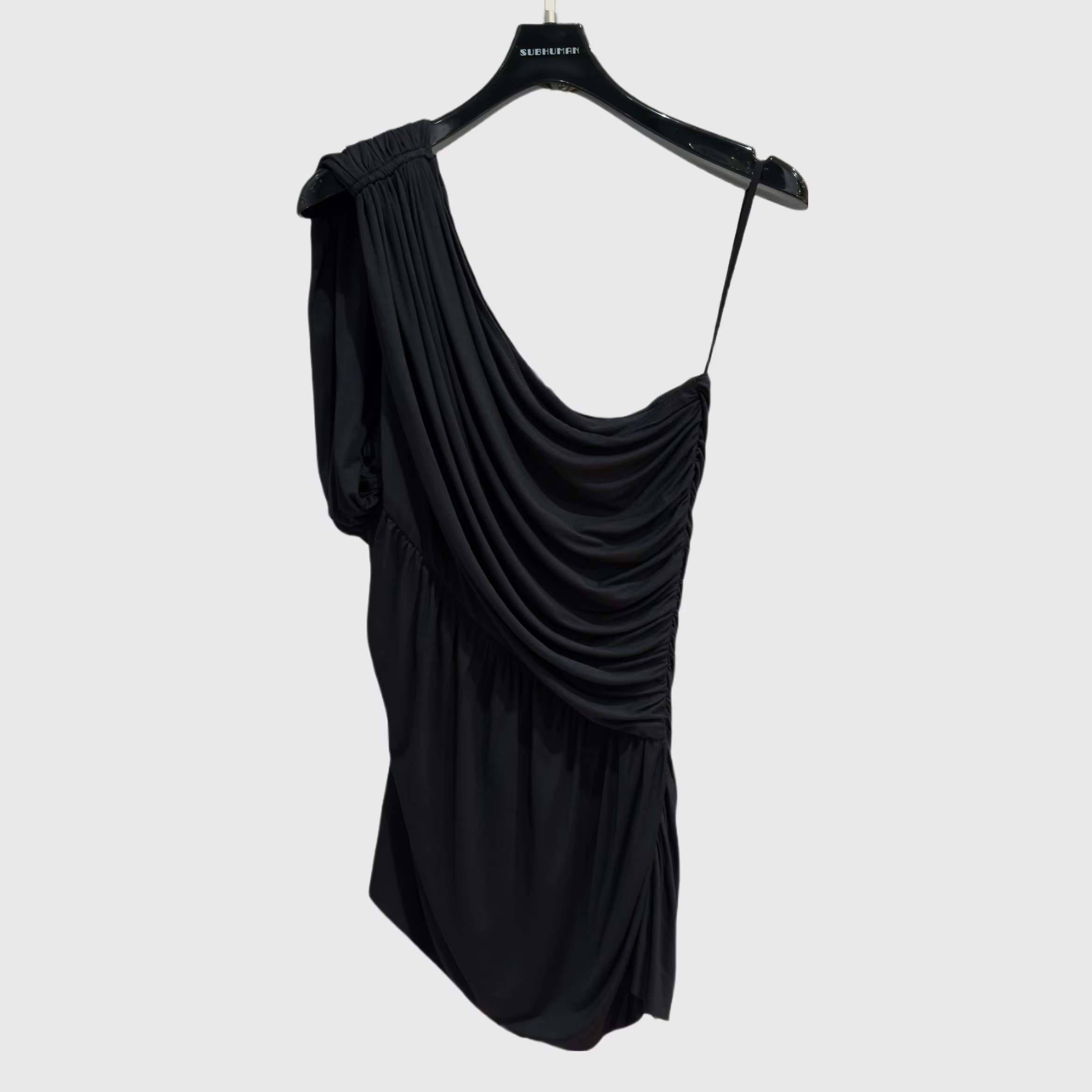 Owen Seak Débardeur en coton pour femme, style gothique urbain, vêtement de base d'été, noir