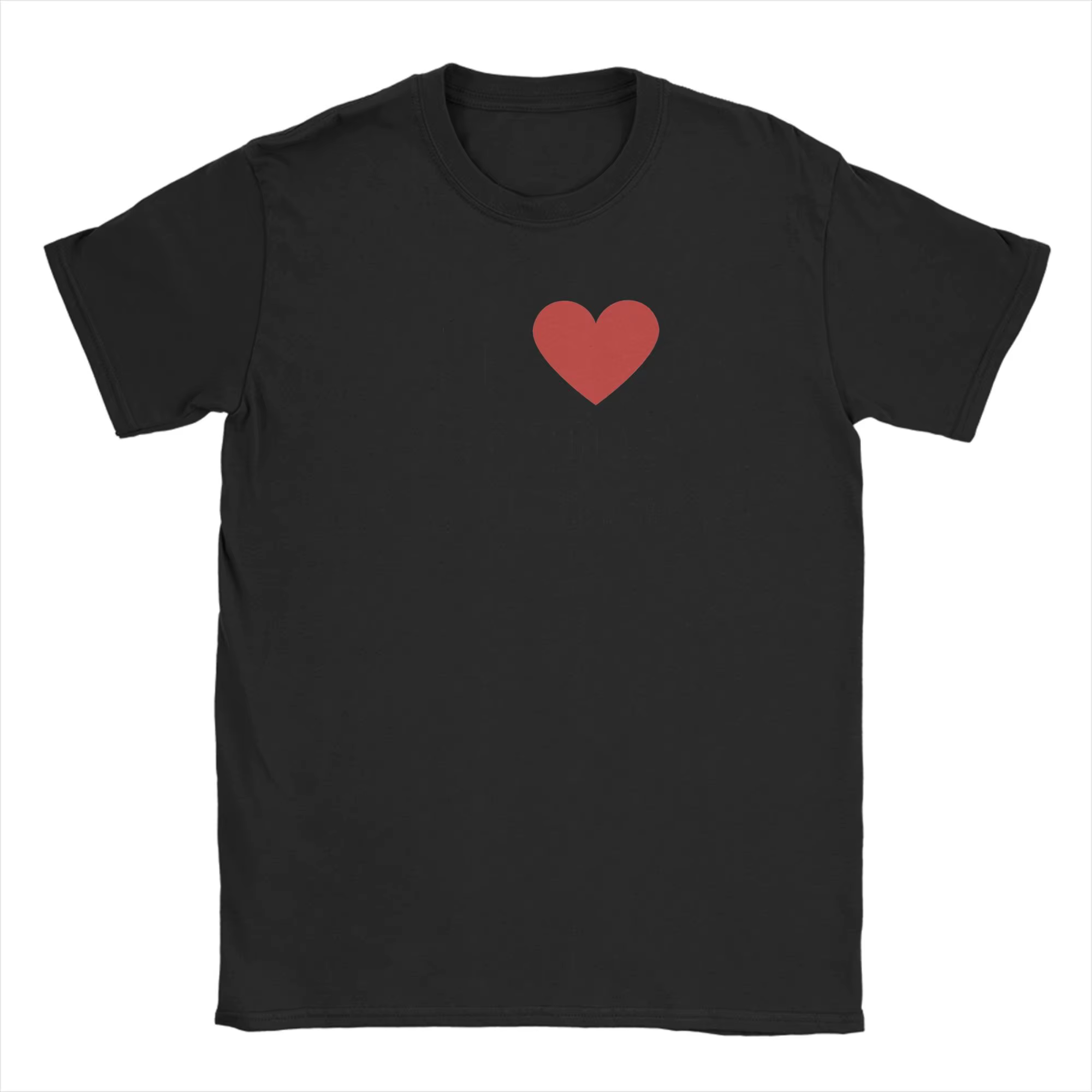 T-Shirts pour hommes, j'aime Louis Tomlinson, t-shirt fantaisie en pur coton, à manches courtes, col