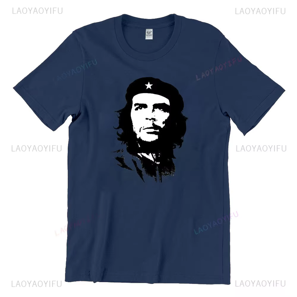 Che Guevara chemise rebelle chemise cubaine Guerrilla révolution t-shirt décontracté à manches court