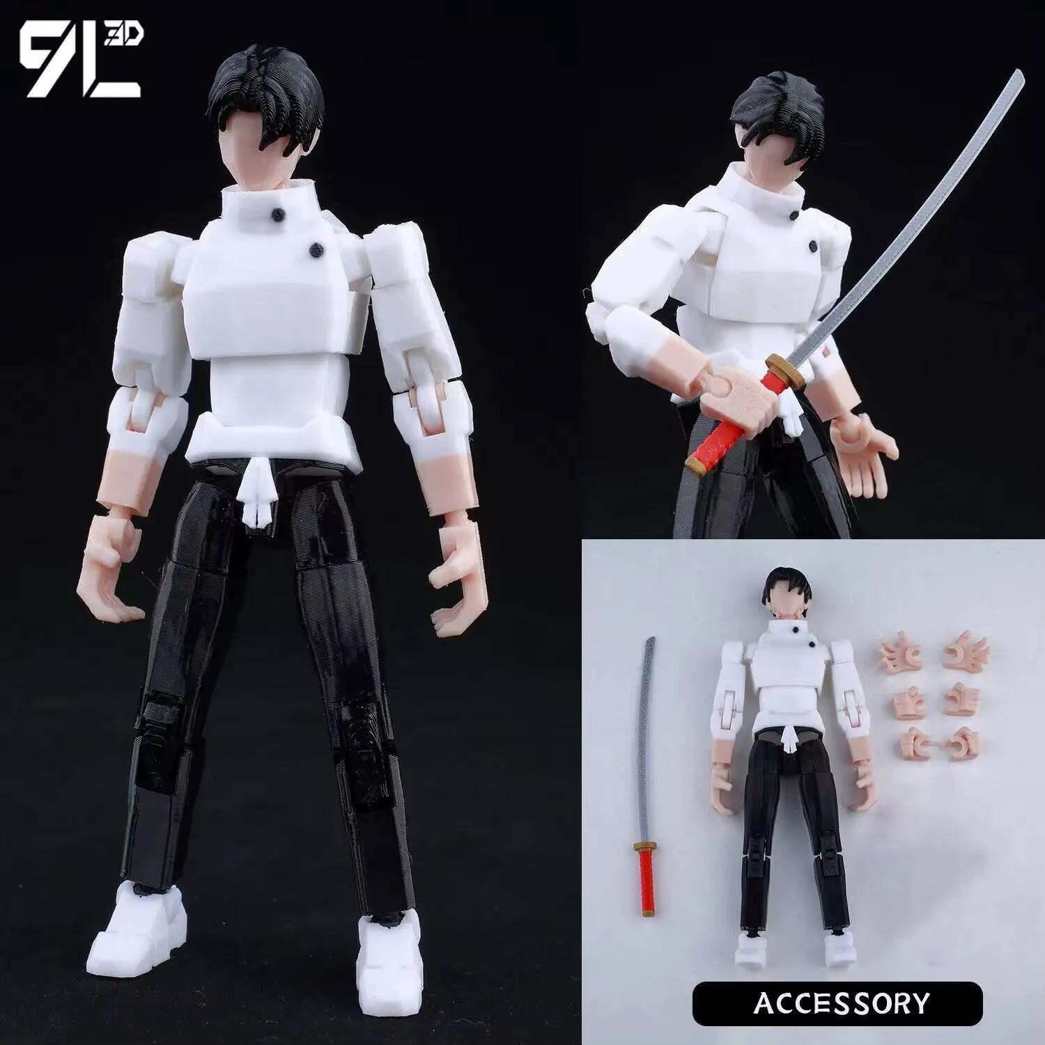 9L3D imprimé Anime Jujutsu Kaisen Sukuna Yuji Yuta Satoru Gojo chanceux factice 13 mobile Shapeshift