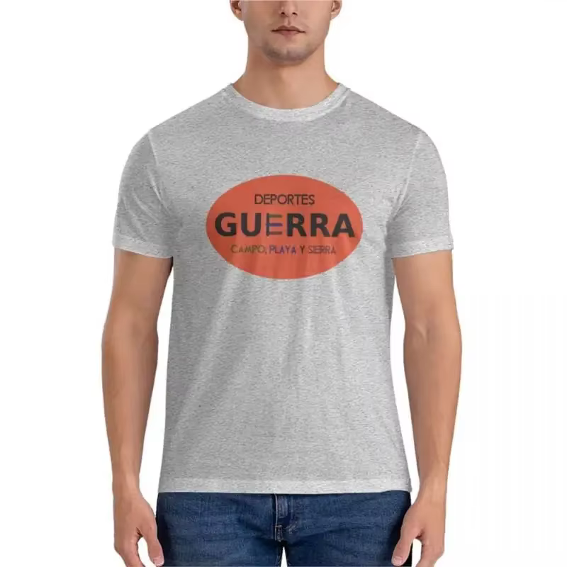 T-shirt à manches courtes coton t-shirts marque t-shirt hommes coton teeshirt sport guerre classique