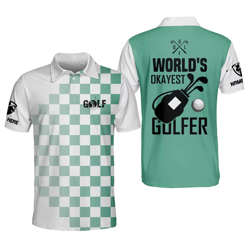 Polos de golf College tête de mort 3D pour hommes et femmes, chemises à la mode décontractées, Cool 