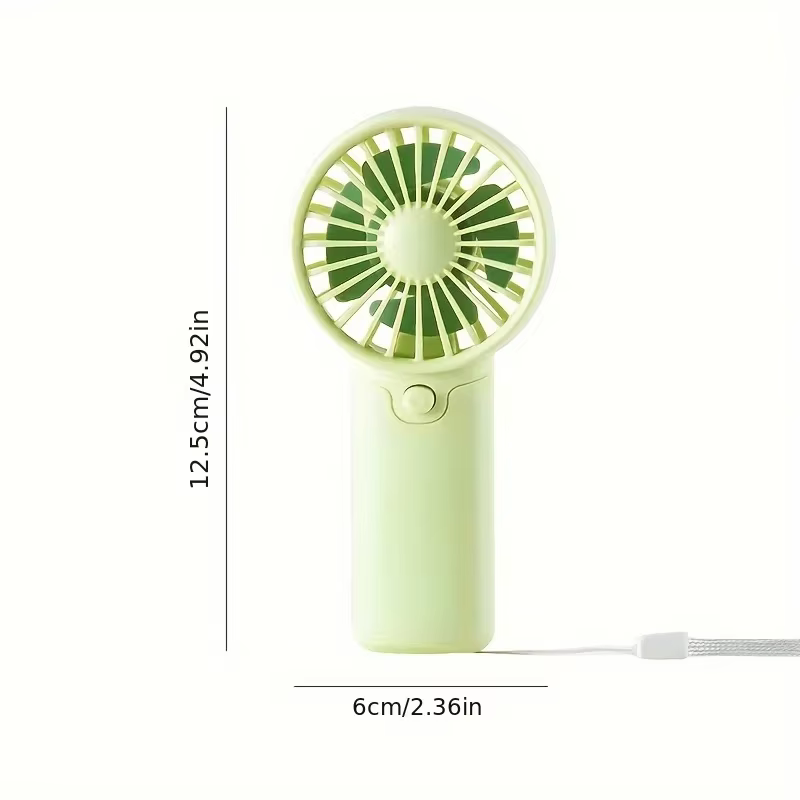 2025 mignon Mini ventilateur Portable ventilateur léger pratique ventilateur taille de poche à faibl