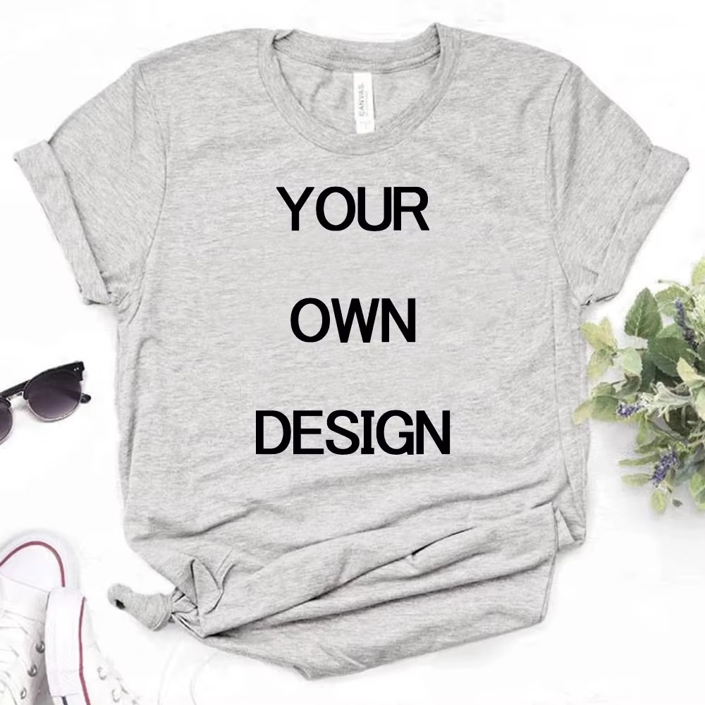 T-shirt personnalisé avec votre propre Design pour femmes, t-shirt drôle japonais de styliste pour f