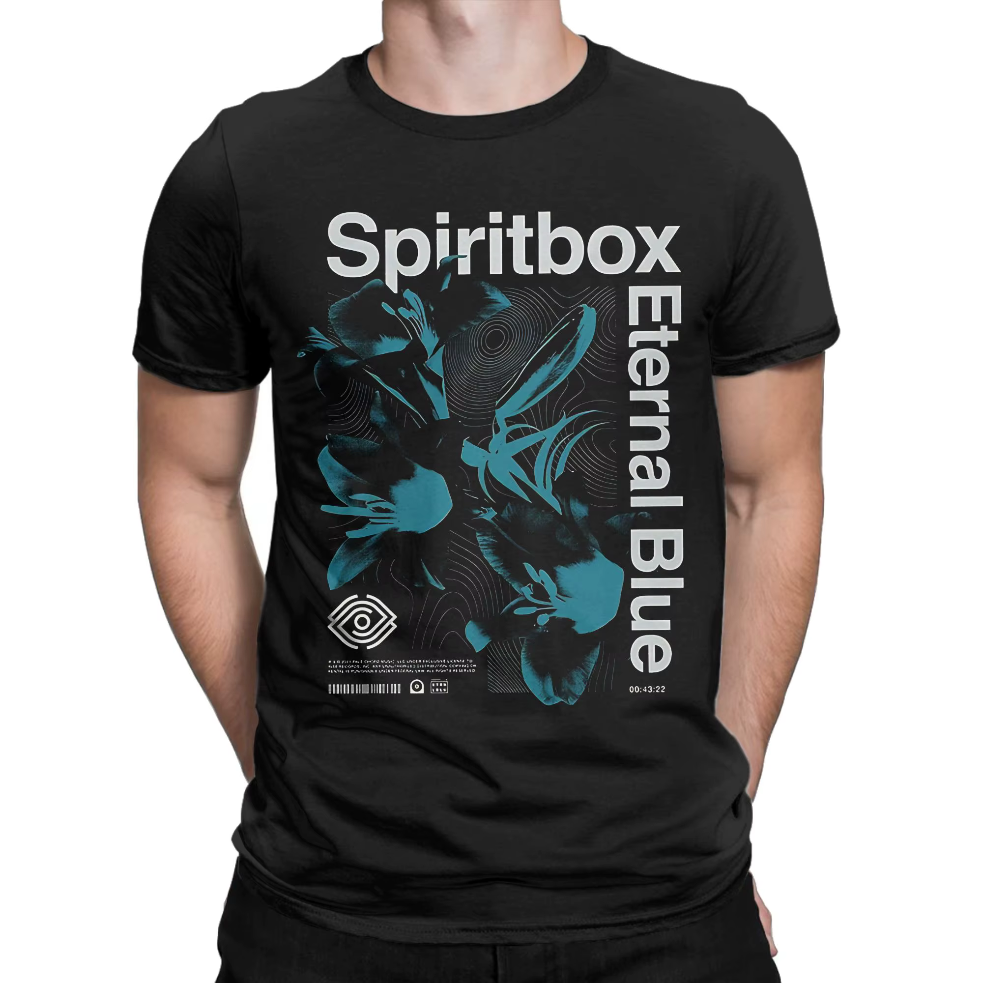 T-shirt unisexe en coton imprimé de la groupe de rock Spiritbox, vêtements de groupe