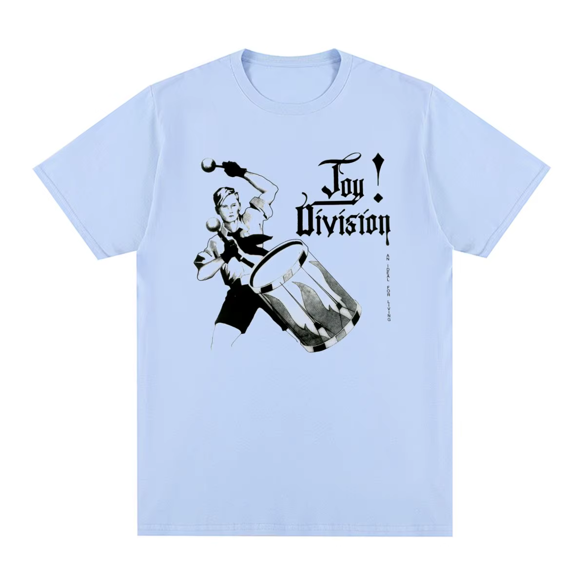 Joy Division Living Punk Band Vintage T-shirt filles mode décontracté coton hommes T-shirt nouveau T