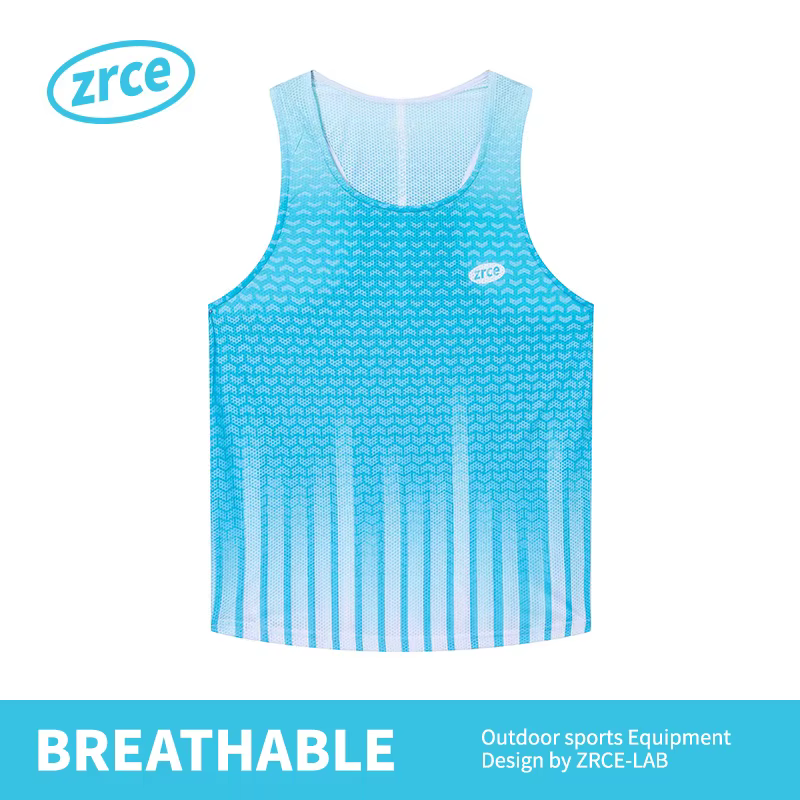 Débardeur de sport pour homme Marathon, séchage rapide, pour musculation, gym, athlétisme, jogging, 