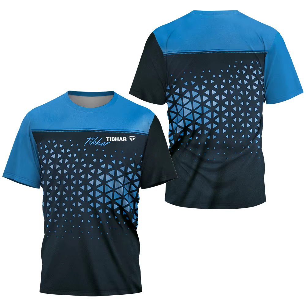 T-shirt de sport respirant à séchage rapide imprimé en 3D pour homme Felix Lebrun, idéal pour l'entr