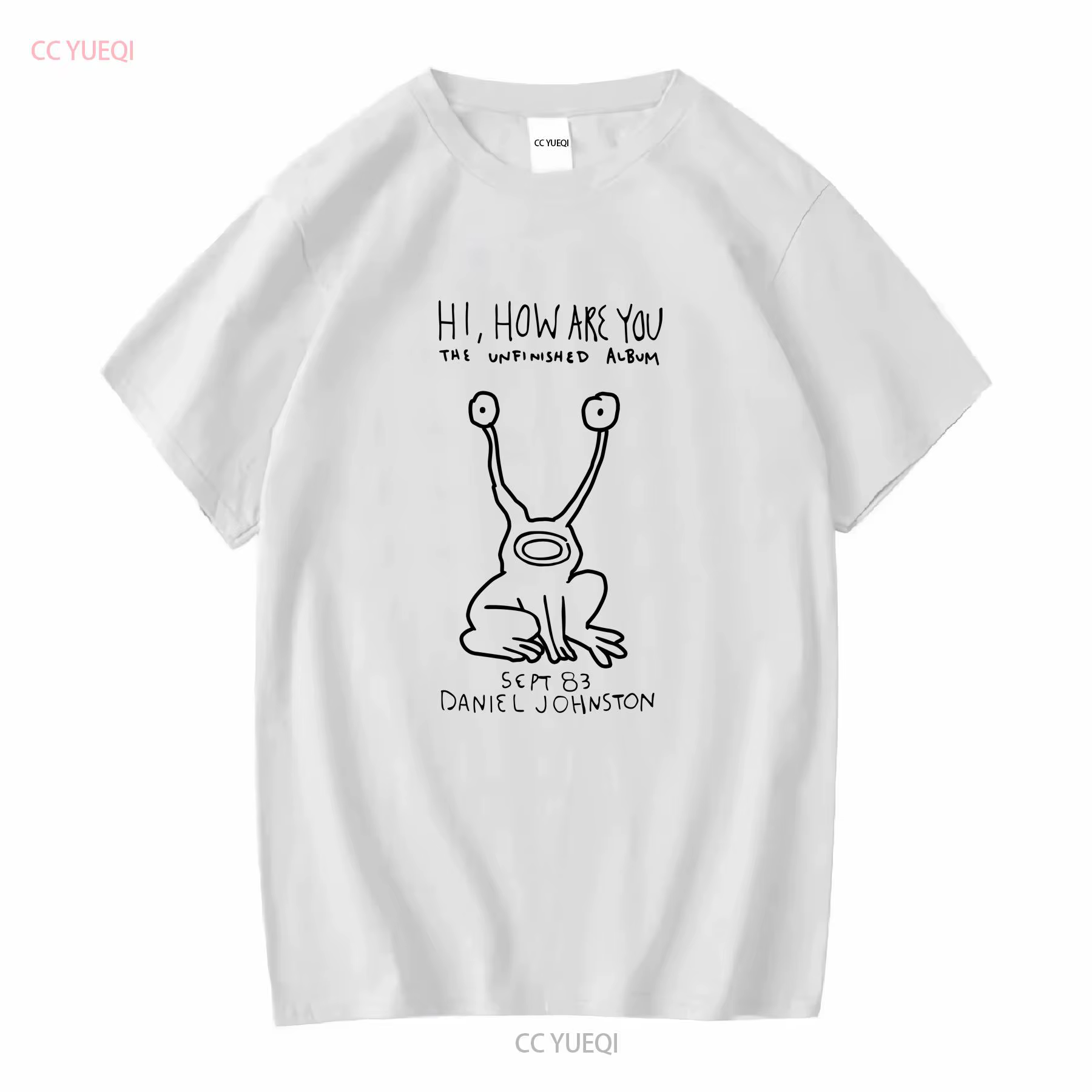 Vintage Daniel Hi comment vous êtes Johnston t-shirt taille S M L XL 2XL vintage lavé doux légèremen