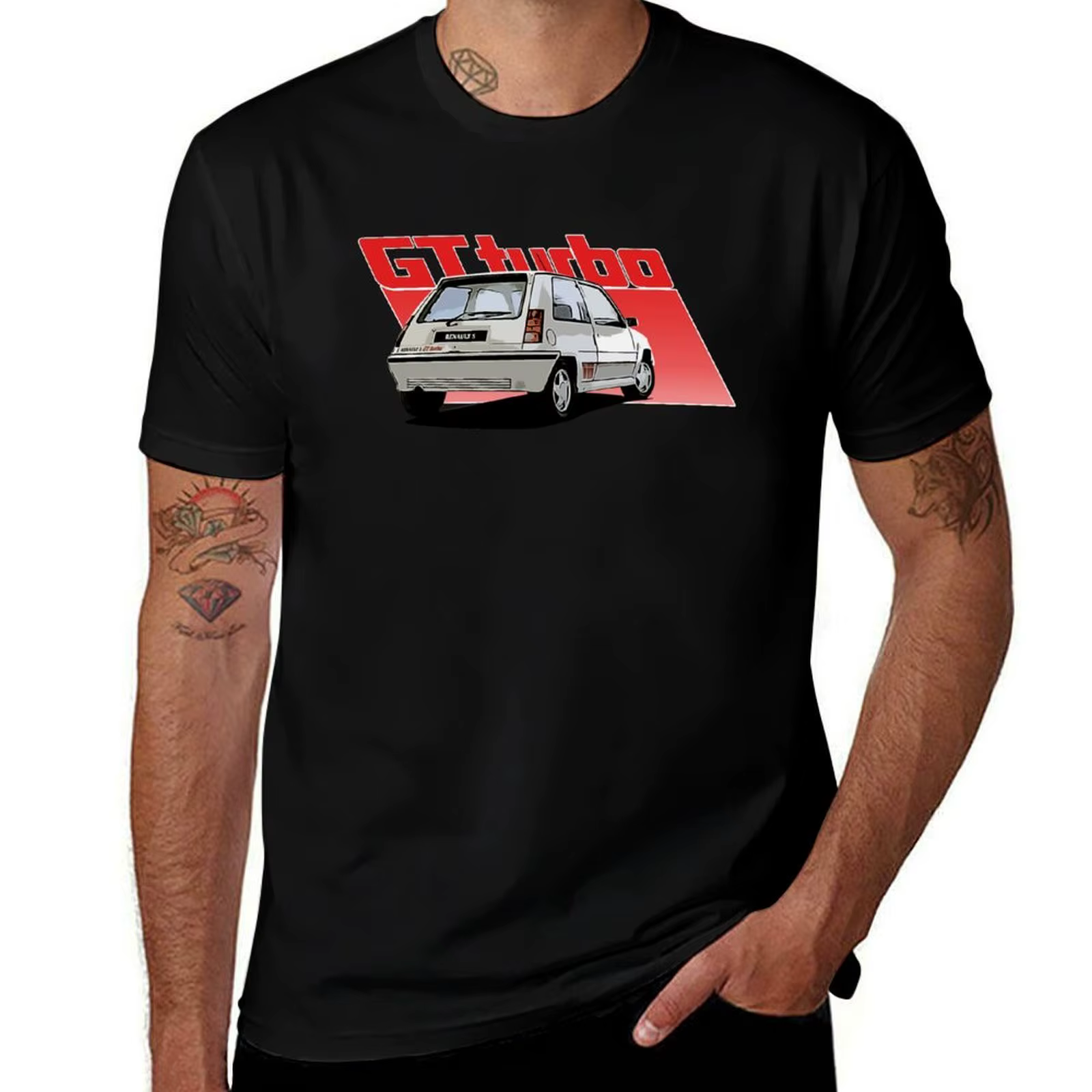 Super 5 GT Turbo t-shirt imprimé homme unisexe t-shirt personnalisé vente pas cher t-shirt impressio