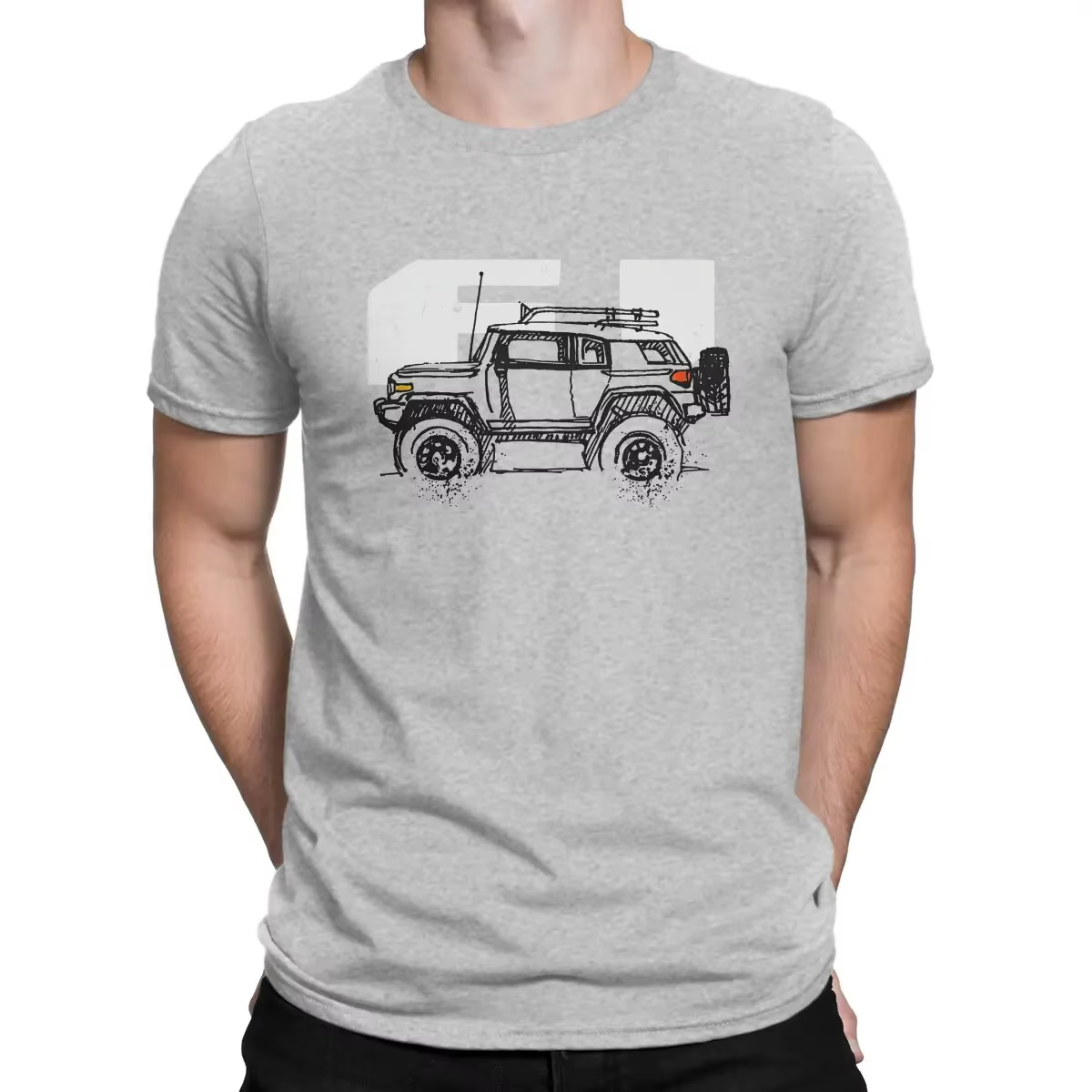 Fj été drôle t-shirt pour hommes femmes Fj Cruiser 4X4 Cruiser pour nouveauté Design voitures de cou
