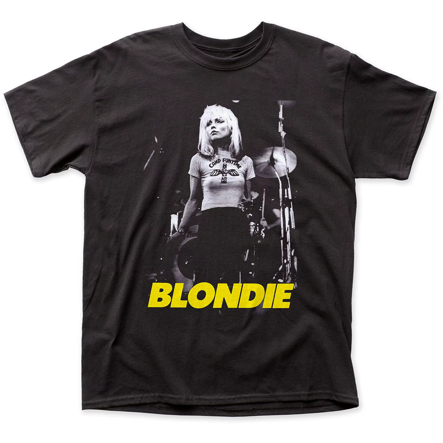 T-shirt punk rock du groupe Blondie 2026, style rétro et ample, pour le groupe féminin des années 19
