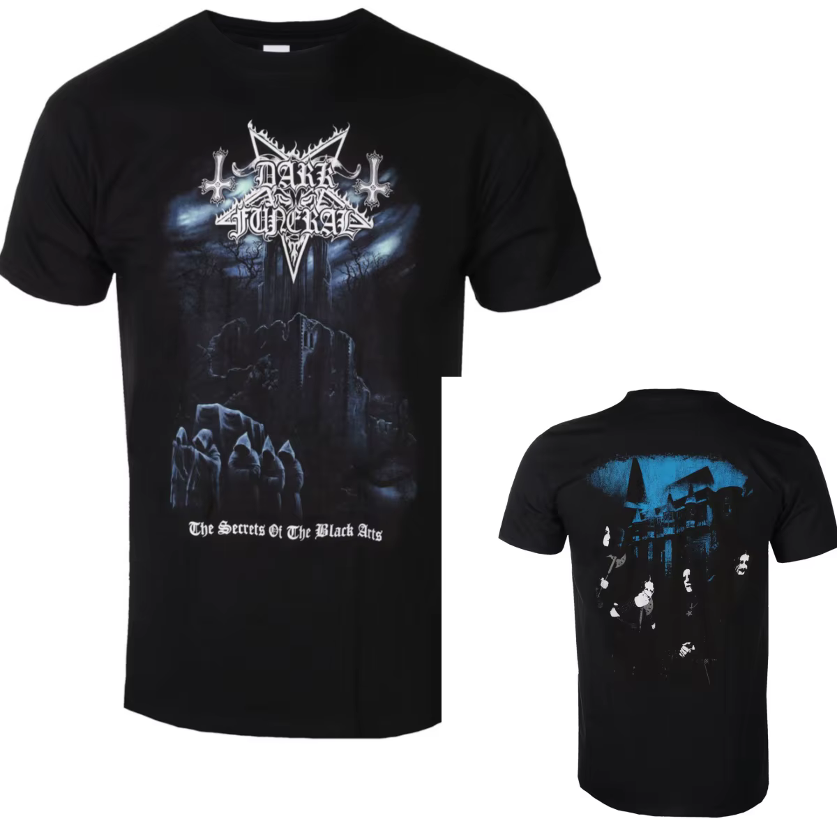 T-shirt en coton graphique Dark Funeral 2026 unisexe, manches courtes, mode estivale, tee-shirt de m