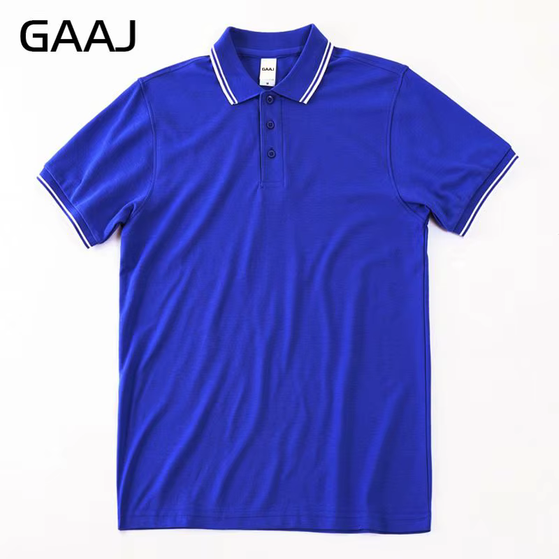 GAAJ Polo Shirt Hommes Plus Taille Taille Coton 4XL Chemises pour Man manches courtes Été Mode Polos