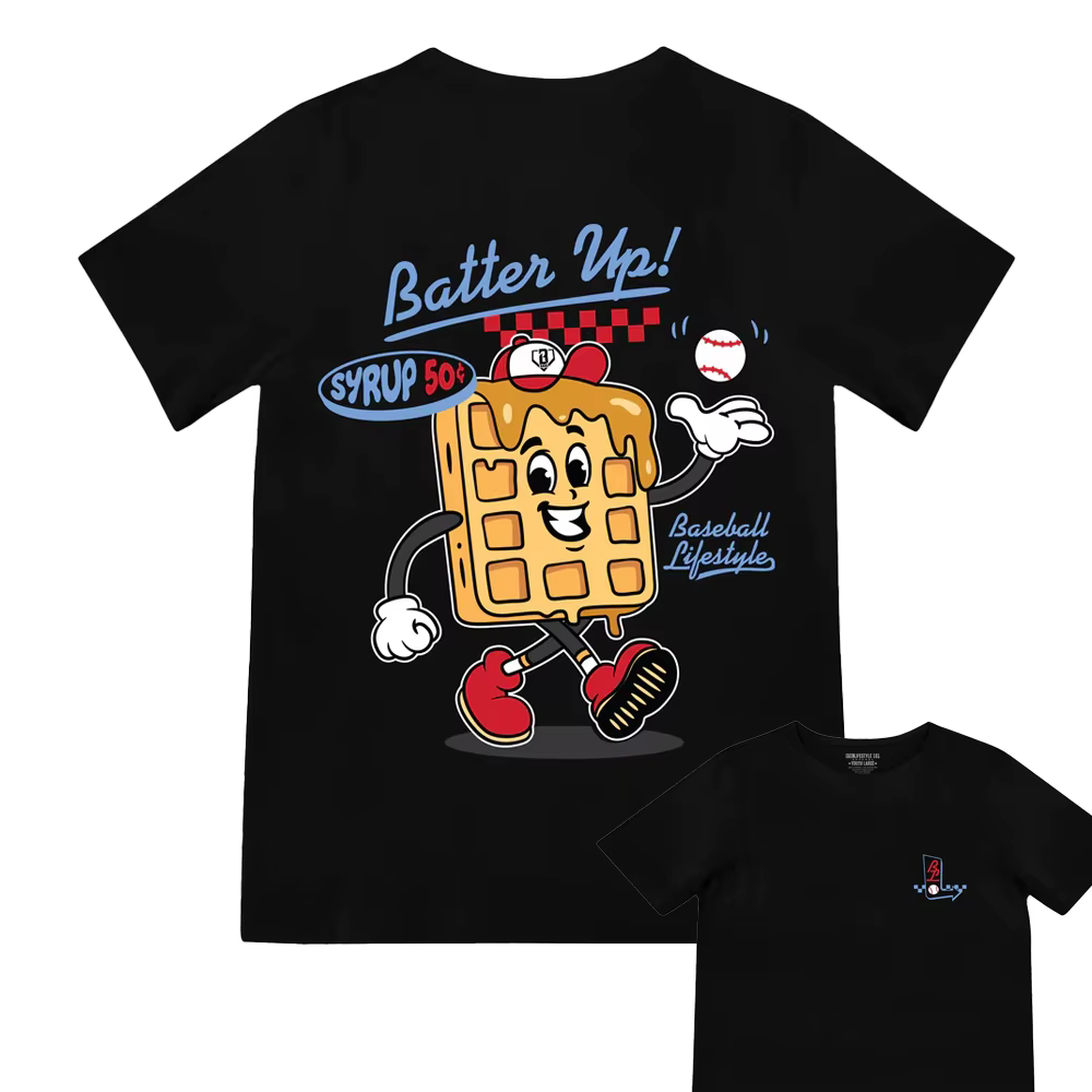 T-shirt surdimensionné respirant et à séchage rapide pour hommes et femmes, style baseball pour enfa