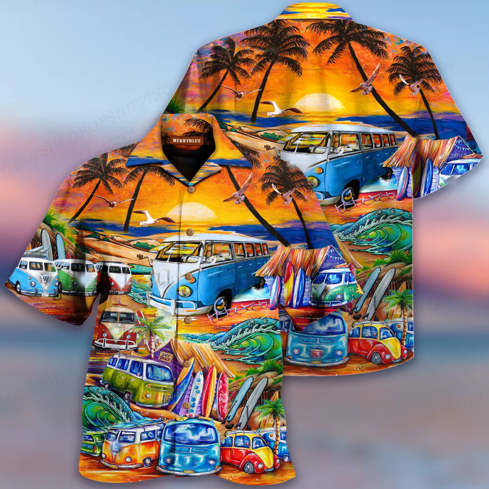 Chemise hawaïenne à manches courtes pour hommes, chemises à simple boutonnage, chemise de plage, vêt