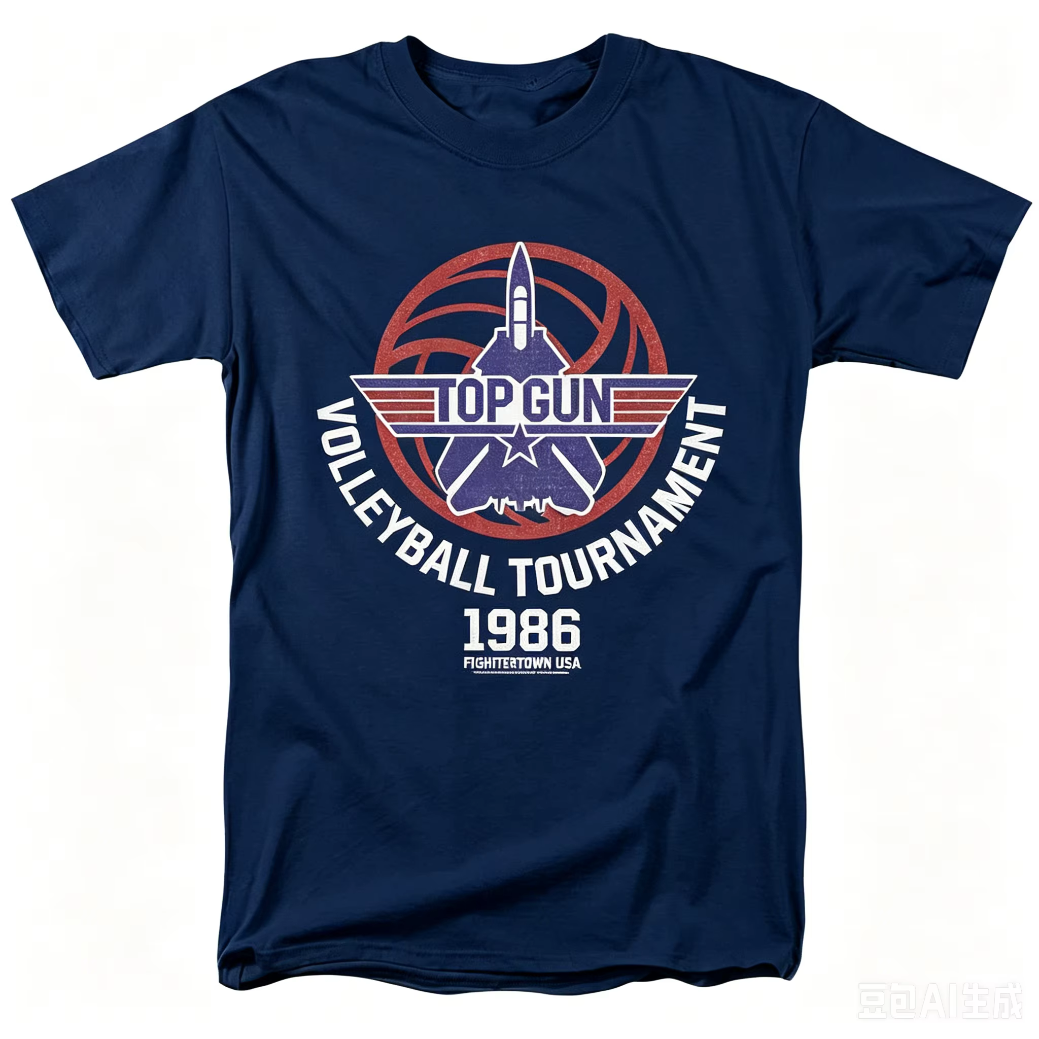 T-shirt imprimé Top Gun pour hommes et femmes, vêtements d'été en coton Y2K, mode de haute qualité, 