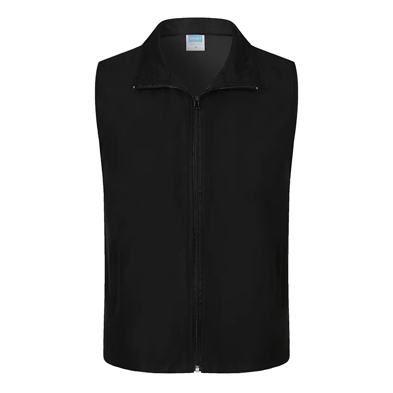 Gilet d'été fin et respirant sans manches, gilet de volontaire d'activité, impression de Logo person