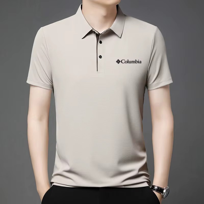 Polo de luxe personnalisé pour homme, nouvelle collection été, haut de gamme, décontracté, confortab